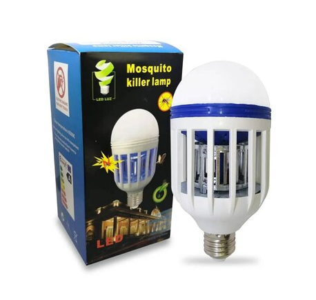BOMBILLO LED MATA MOSQUITOS X 5 UNIDADES