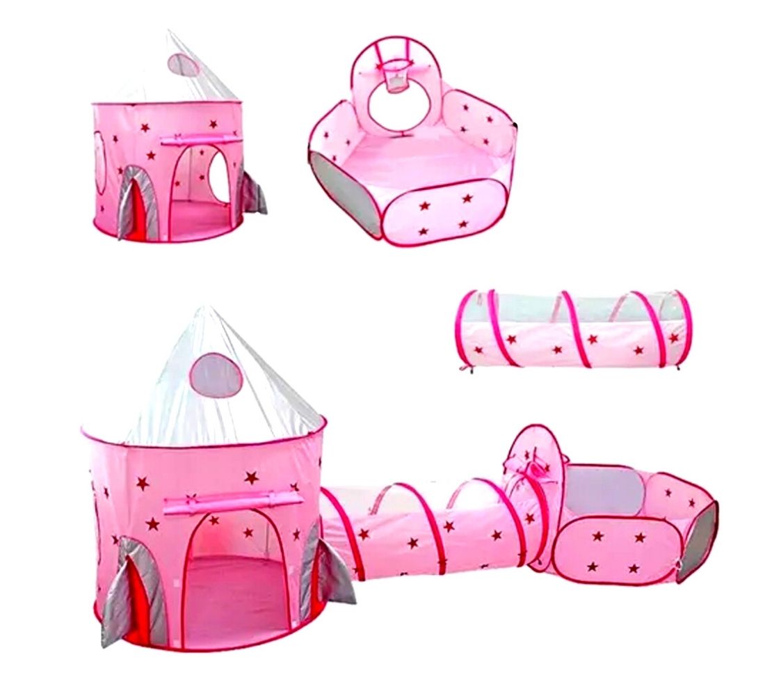 Carpa Infantil Tunel 3 En 1