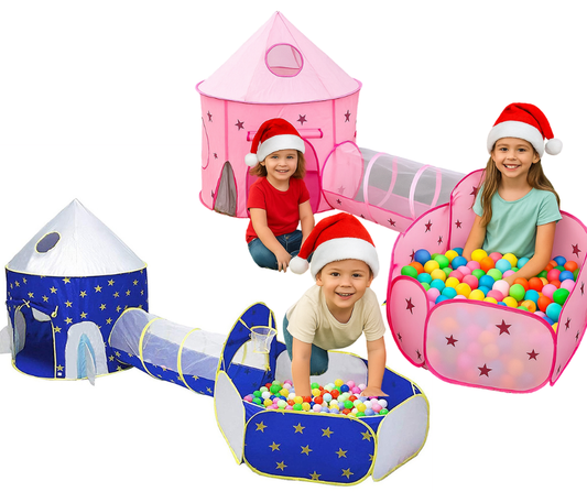 Carpa Infantil Tunel 3 En 1