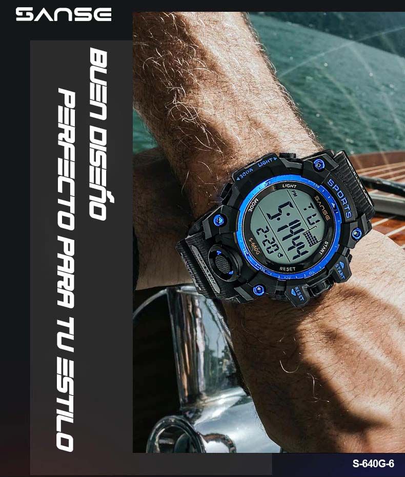 RELOJ DEPORTIVO HOMBRE