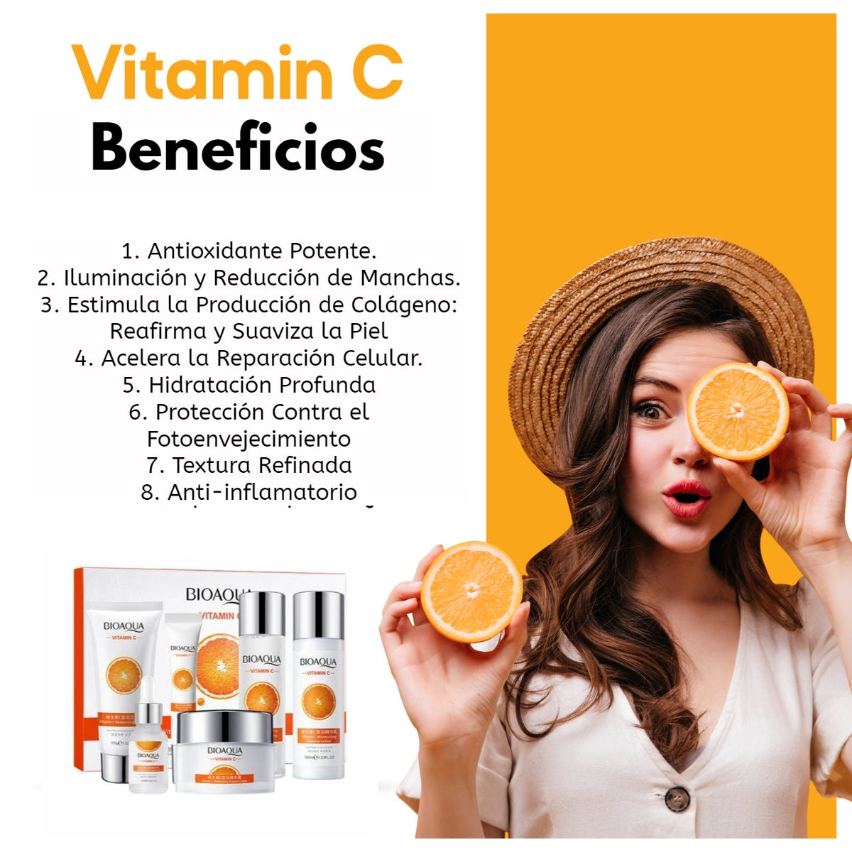 Kit Bioaqua vitamina C