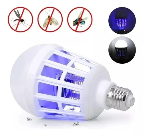 BOMBILLO LED MATA MOSQUITOS X 5 UNIDADES